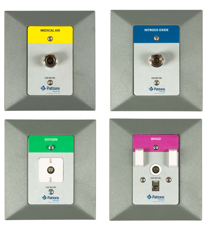 Medical gas Outlets Oxygen Wall Outlets, Ceiling Outlets NFPA 99