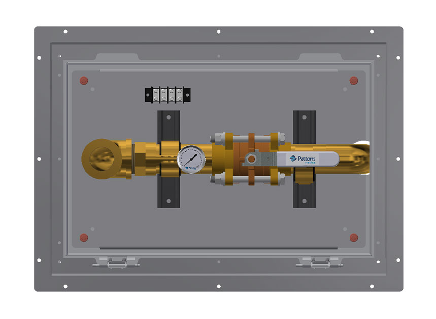 Emergency Oxygen Supply Connection